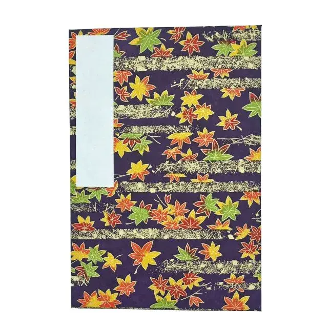 友禅紙 アーホアン  御朱印帳 大判12×18cm 蛇腹式